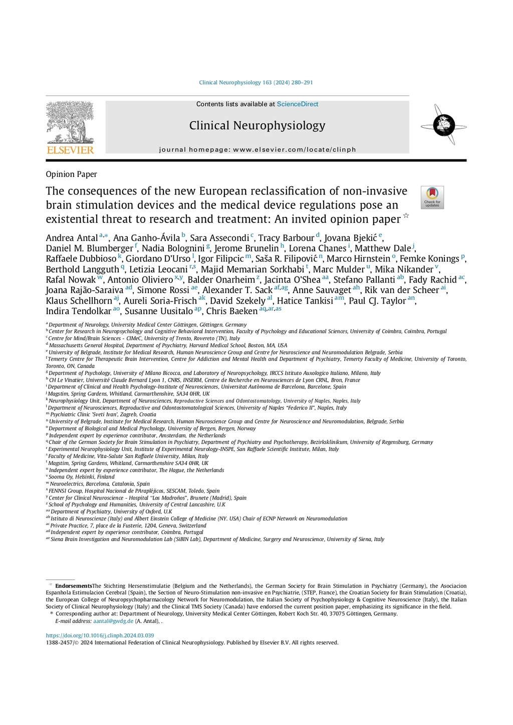 Heinrichs, J.-H., Beck, B., & Friedrich, O. (Eds.). (2024). Neuro-ProsthEthics. Ethical Implications of Applied Situated Cognition. Springer - Metzler