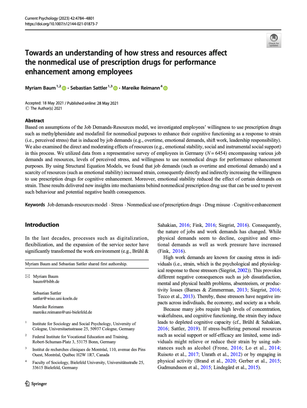Friedrich O., Seifert J., Schleidgen S. (Hrsg.) (2023): Mensch-Maschine-Interaktion – Konzeptionelle, soziale und ethische Implikationen neuer Mensch-Technik-Verhältnisse. Münster, mentis