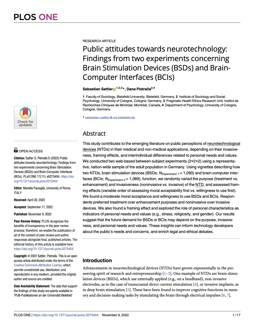 Schleidgen, S., Kremling, A., Mertz, M., Kuehlmeyer, K., Inthorn, J., Haltaufderheide, J. (2023). How to Derive Ethically Appropriate Recommendations for Action. A Methodology for Applied Ethics. In: Medicine, Health Care and Philosophy 26/2, 175-184
