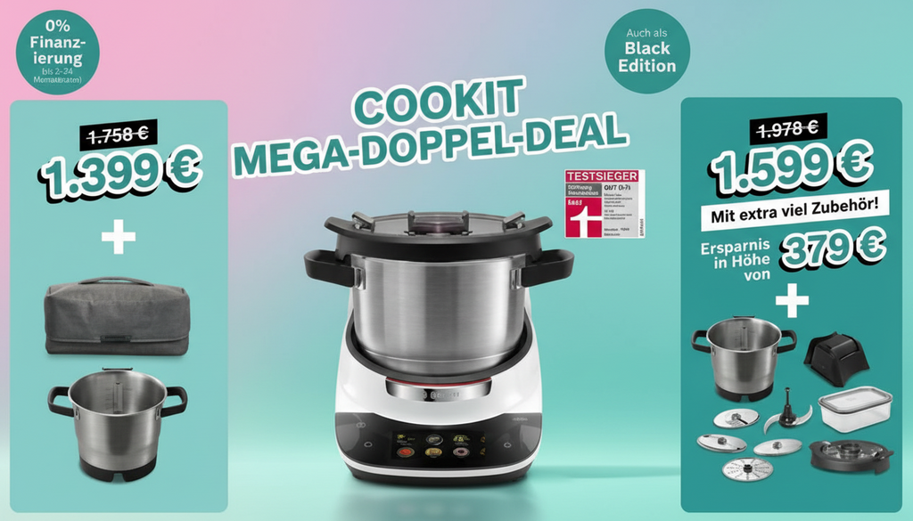 Portrait Jeannine Zuck neben Cookit Maschine