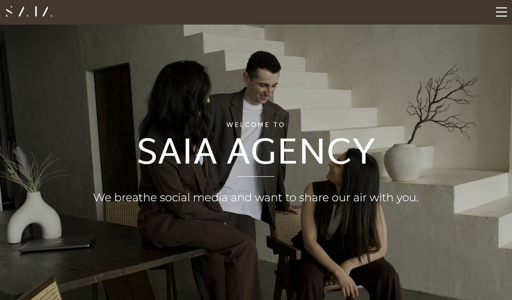 SAIA AGENCY Website