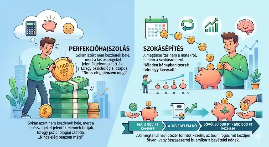 Szokásépítés kis összegekkel – a rendszeresség ereje