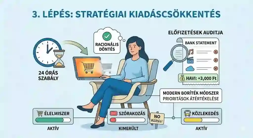 24 órás szabály és előfizetés-audit – stratégiai kiadáscsökkentés