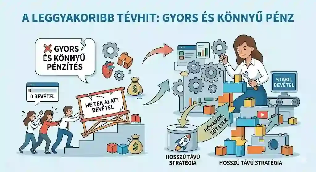 Gyors meggazdagodás mítosza – irreális elvárások veszélye
