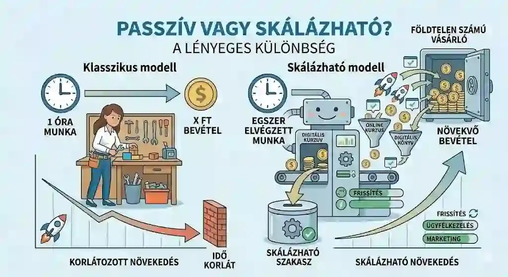 Skálázható jövedelem – digitális termék végtelen számú vásárlónak