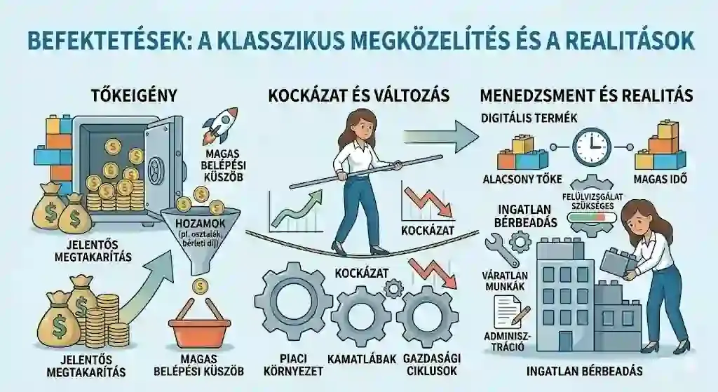 Befektetésekből származó passzív jövedelem – tőkeigény és kockázat