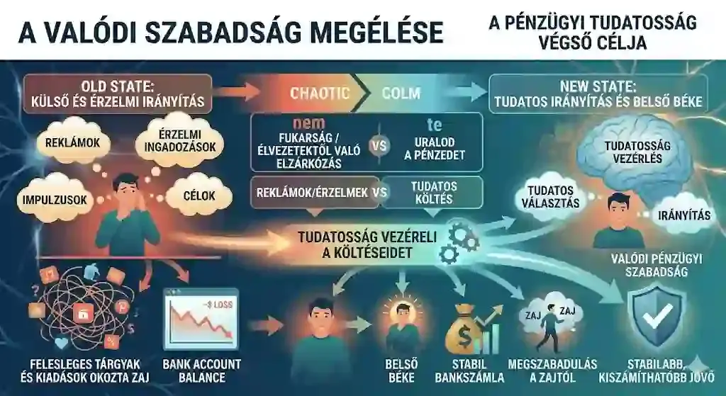 Valódi pénzügyi szabadság – kontroll az érzelmi költekezés felett