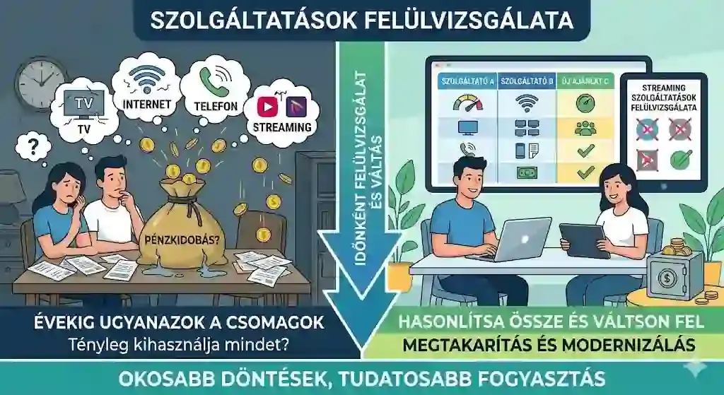Szolgáltatói csomagok felülvizsgálata – internet és TV árak összehasonlítása