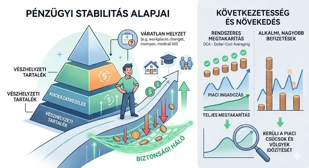 Stabil alapok és kockázatkezelés a hosszú távú megtakarításban