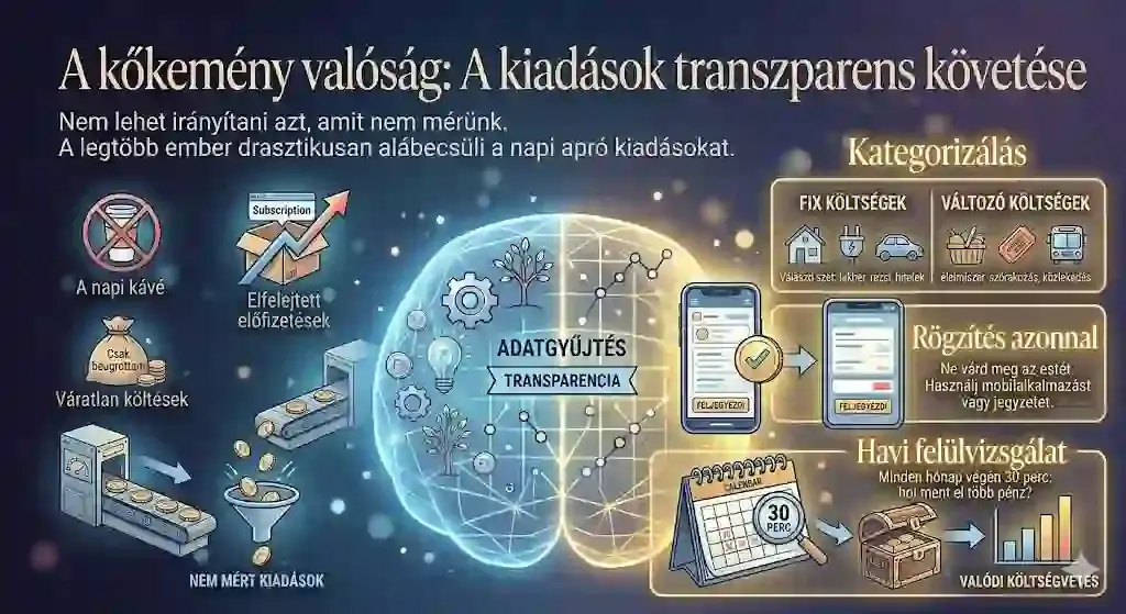 Kiadások kategorizálása és követése – pénzügyi kontroll kialakítása