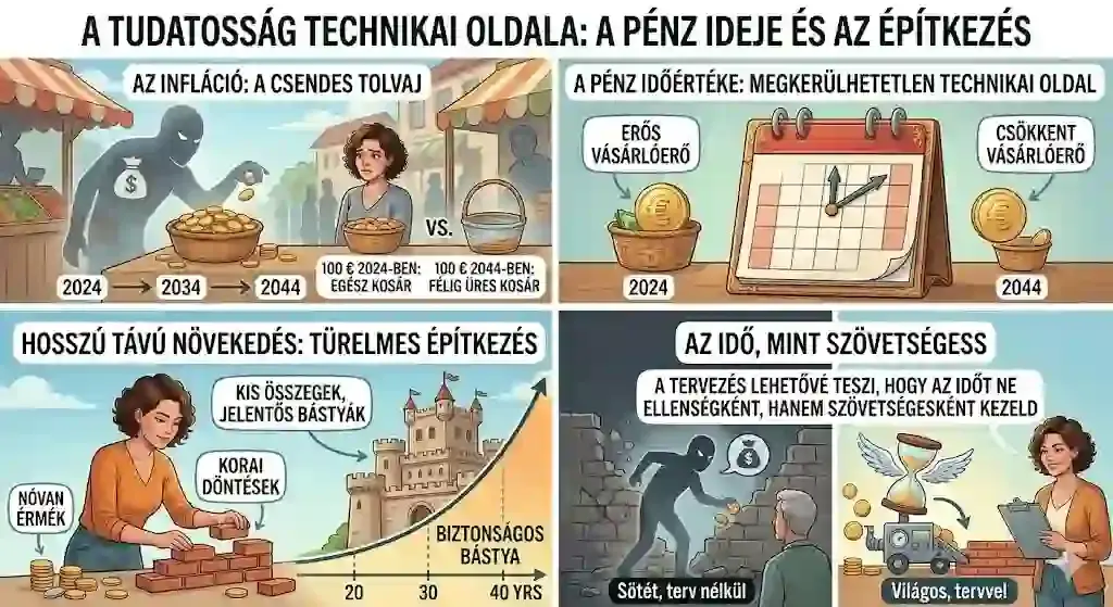 Infláció hatása a megtakarításra – az idő mint pénzügyi szövetséges