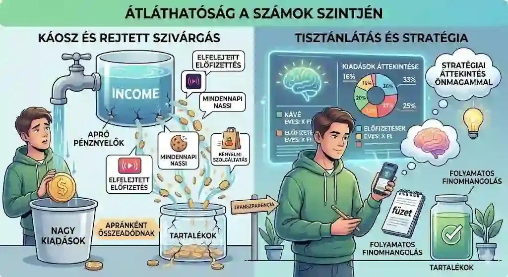 Kiadások átlátható követése – spórolás alapja a transzparencia