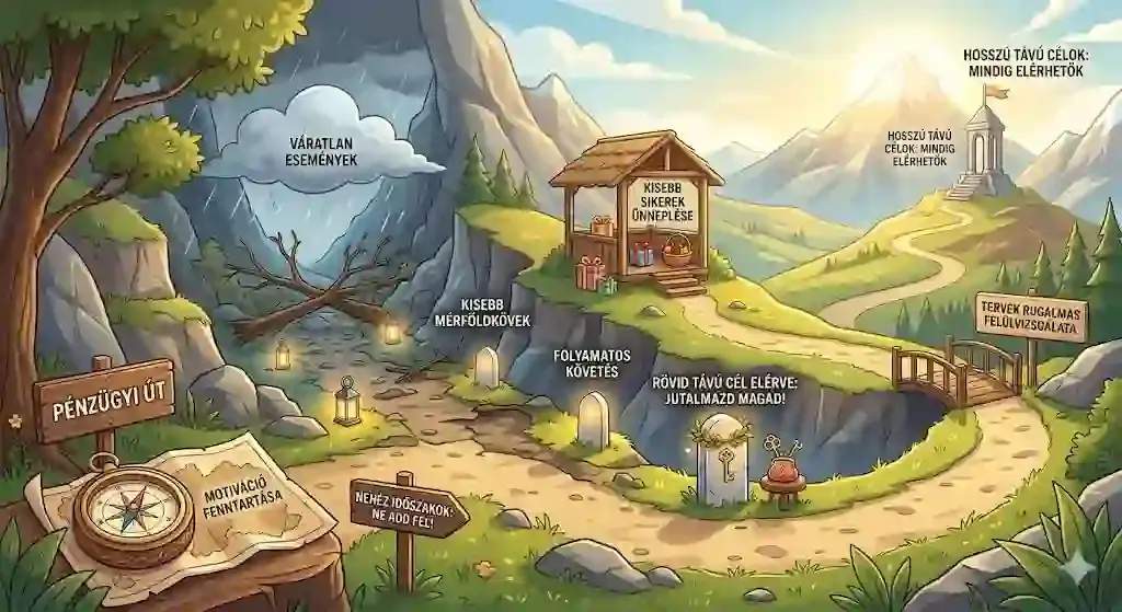 Motiváció fenntartása – mérföldkövek megünneplése