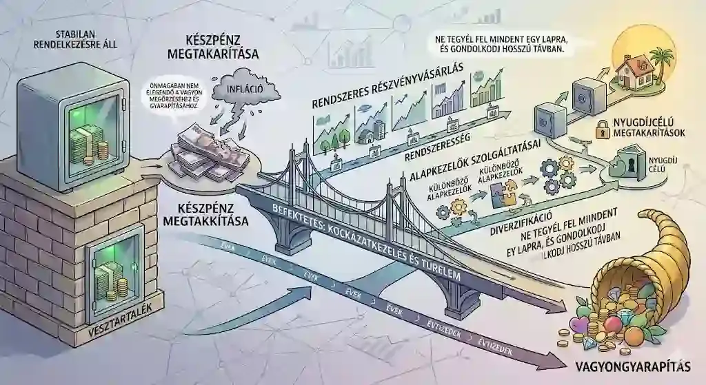 Vagyonépítés befektetéssel – rendszeresség és diverzifikáció