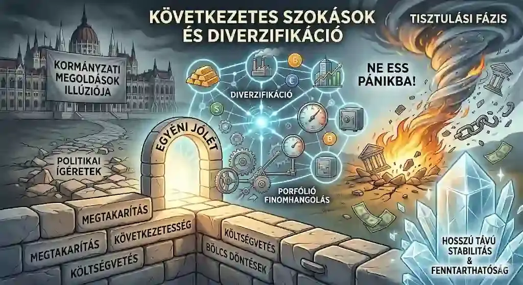 Diverzifikáció és fegyelmezett pénzkezelés bizonytalan gazdasági környezetben