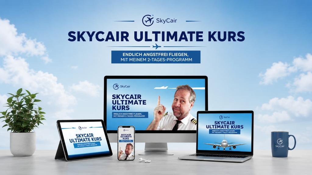 Onlinekurs gegen Flugangst