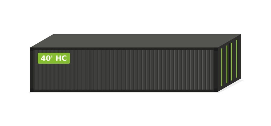40-Fuß-High-Cube (Illustration)