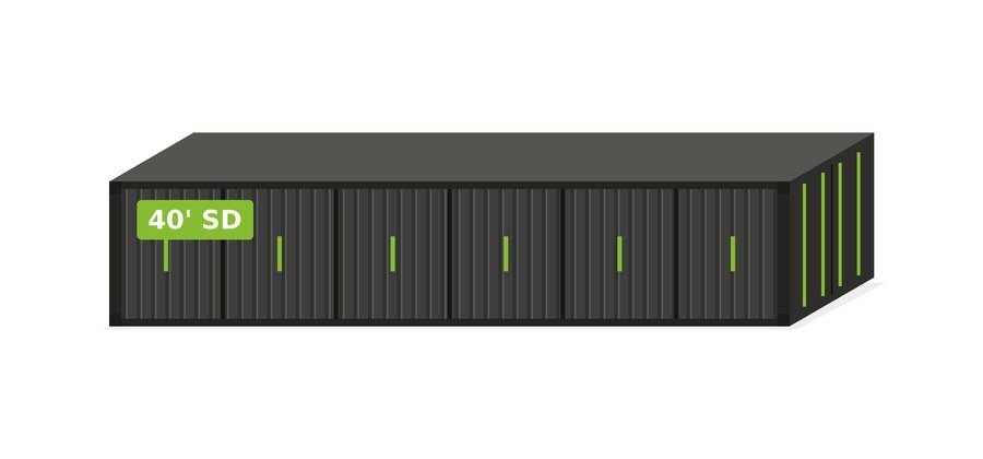 40-Fuß-Side-Door (Illustration)