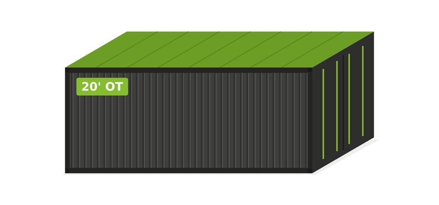 Open-Top-Container (Illustration)