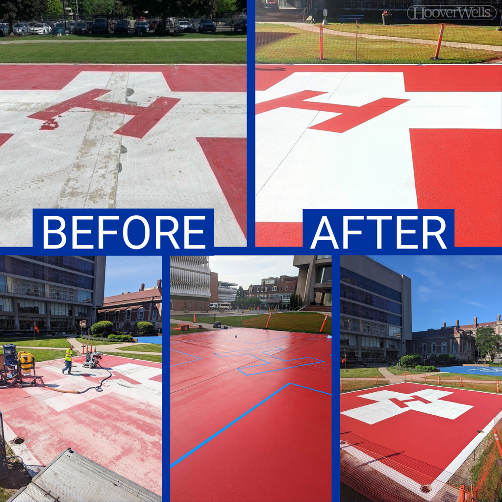 Before & After Concrete Polish