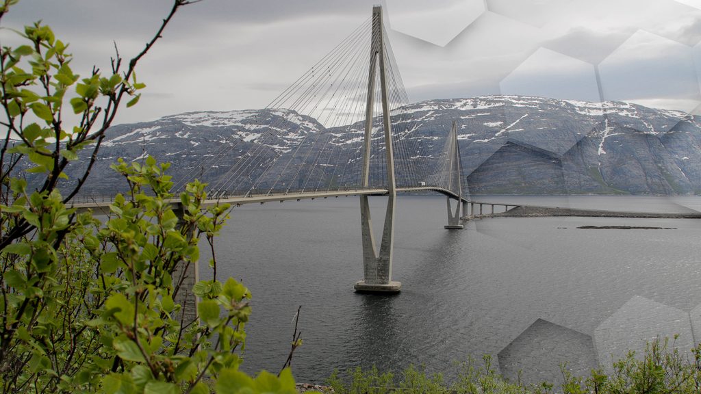 Bilde av Helgelandsbroa fra Lerifjord