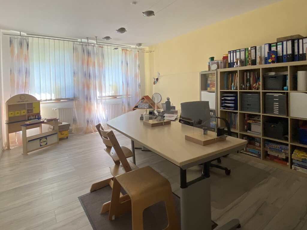 weiterer Therapieraum Logopädie Hans-Uwe Kirmesaum