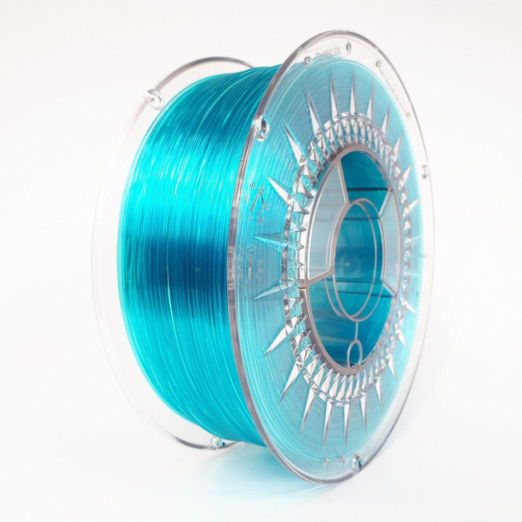 PETG Filament Blau Transparent - Selfmade 3D