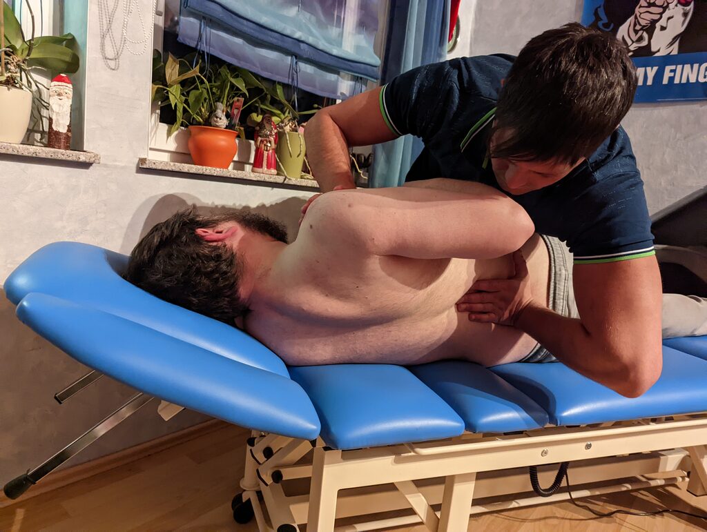 Physiotehrapiesitzung - Physio Veritas et Aequitas