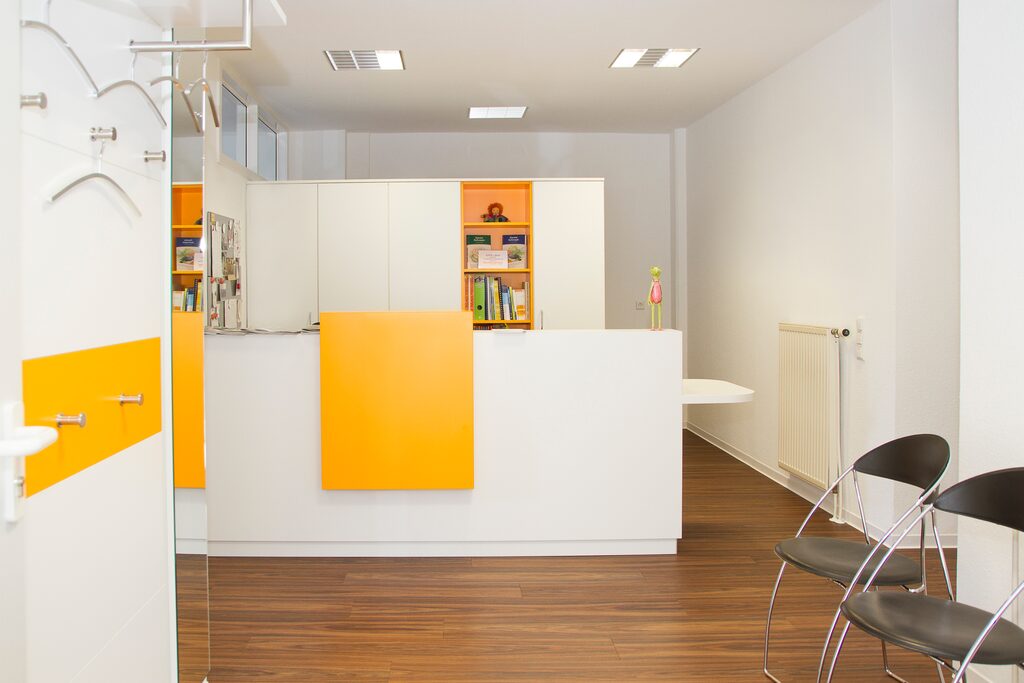 Empfang der Physiotherapie Eva Kühn