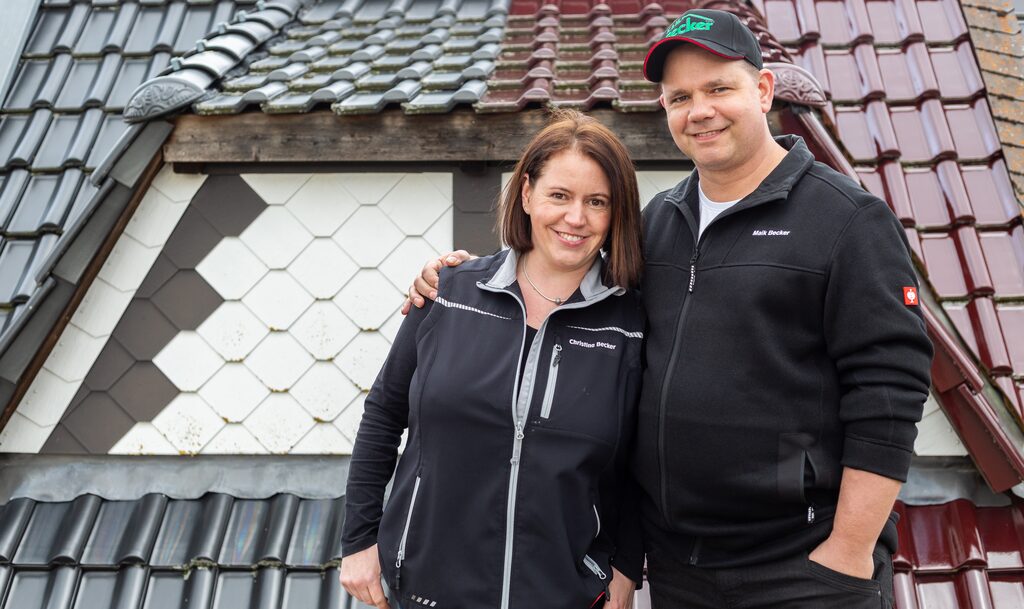 Geschftsführer Maik Becker & seine Frau Christina Becker