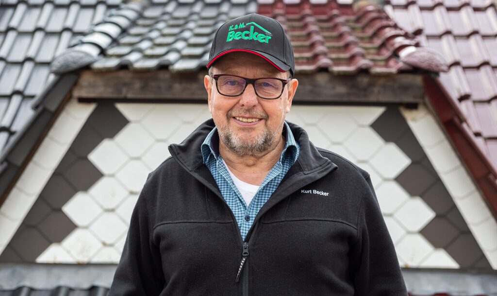 Geschäftsinhaber Kurt Becker