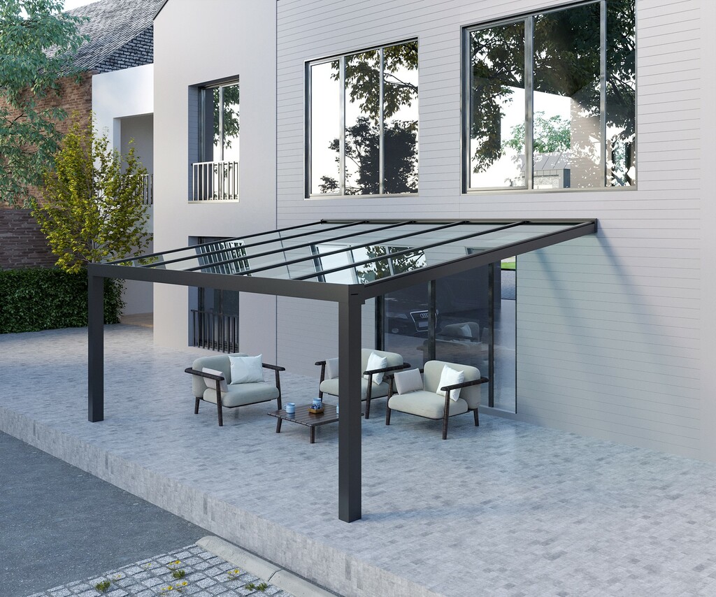 Terrassenüberdachung aus Aluminium von HD Veranda