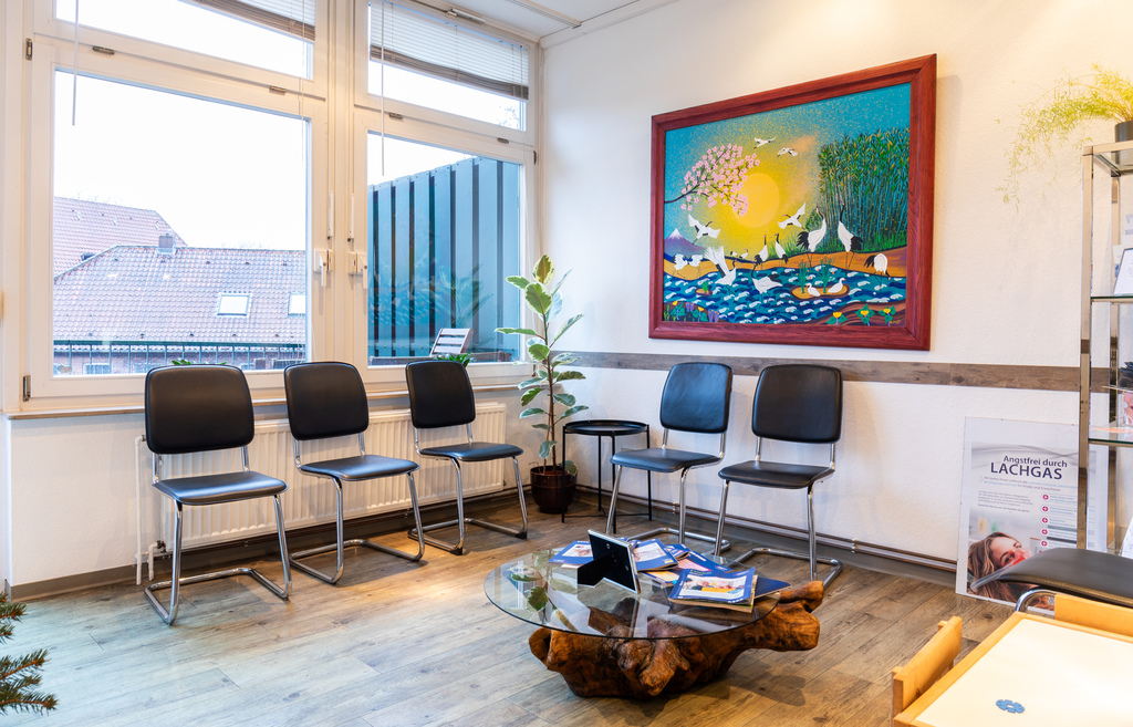 Wartezimmer der Zahnarztpraxis Sarachev