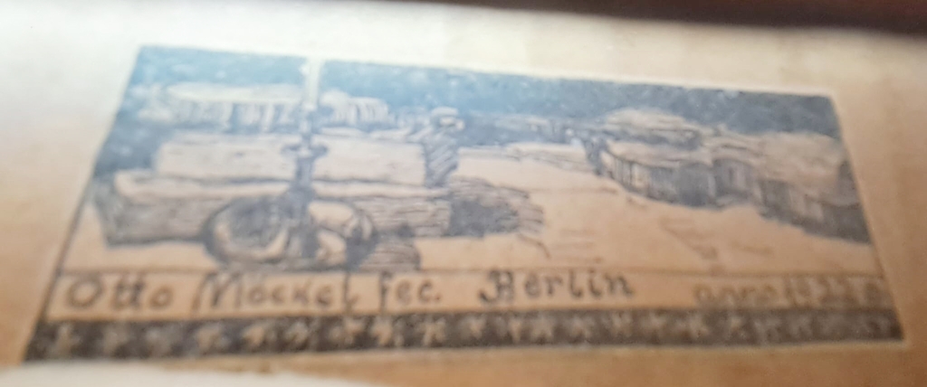 MöCKEL OTTO - BERLIN 1922