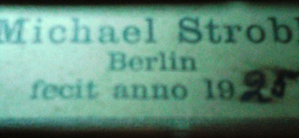 STROBL MICHAEL - BERLIN 1925