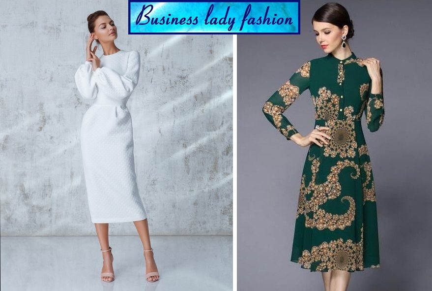 Duge Haljine Za Punije Zene - Business Lady Fashion