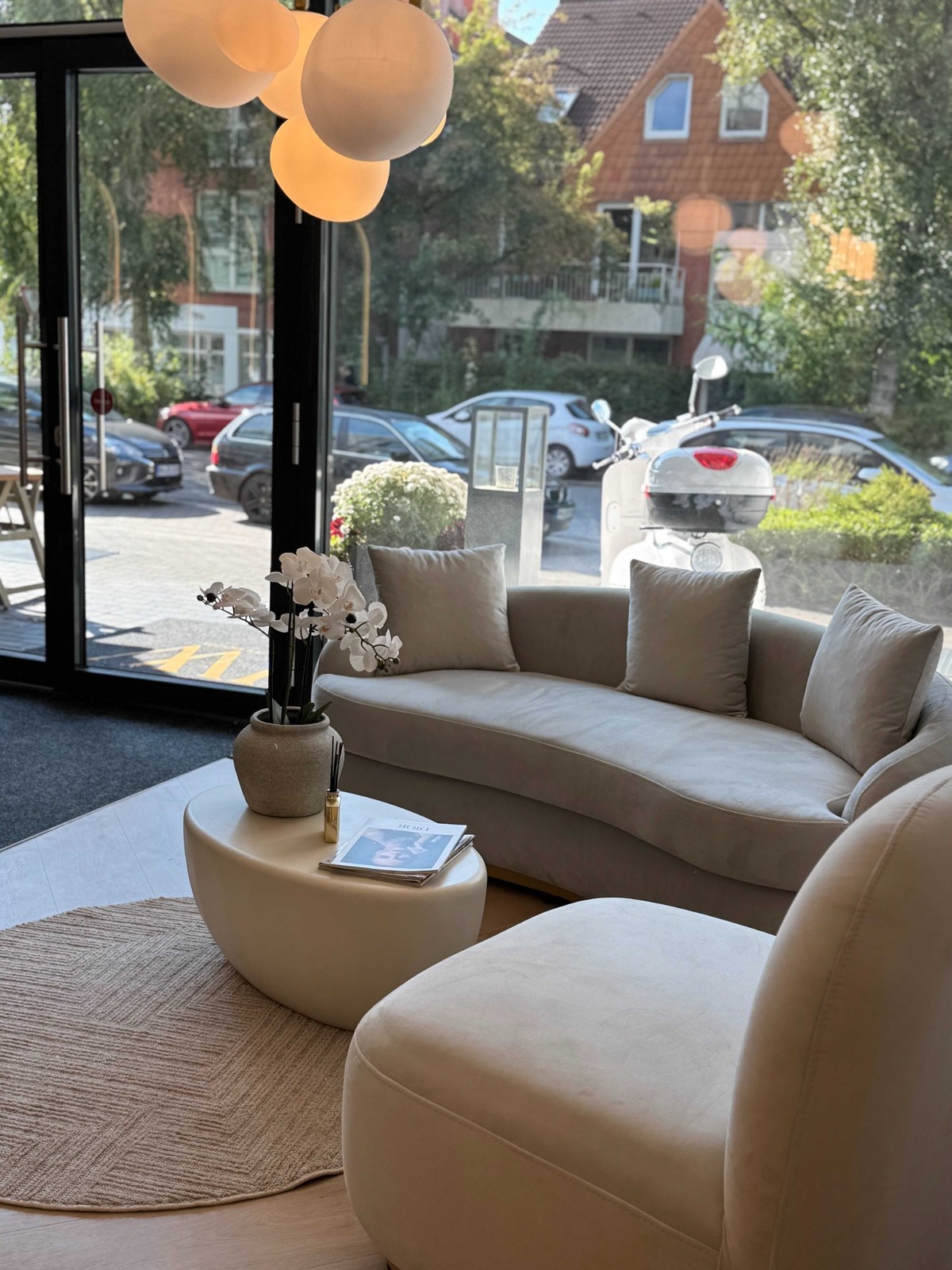 Lounge im Beauty Room