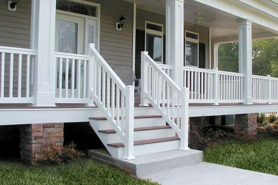 Elegant Vinyl Railings & Columns - Upgrade Your Windows Today!