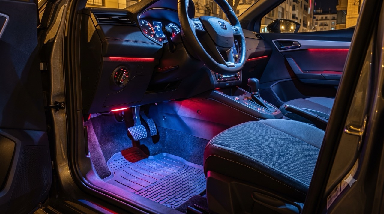 Seat Arona mit Ambientebeleuchtung