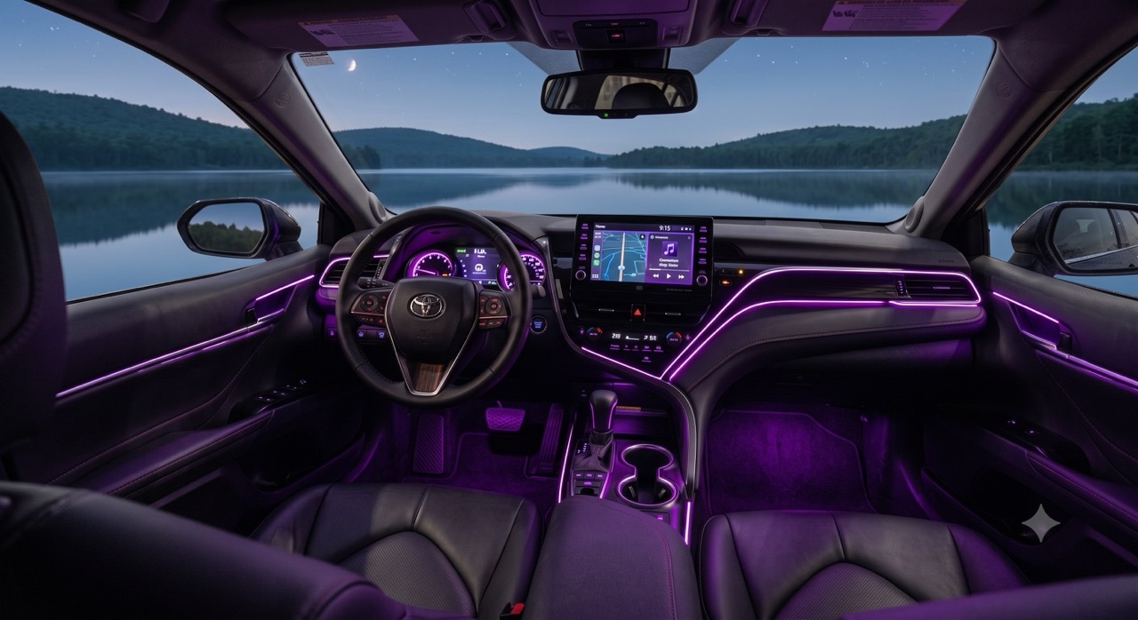 Toyota Camry mit Ambientebeleuchtung