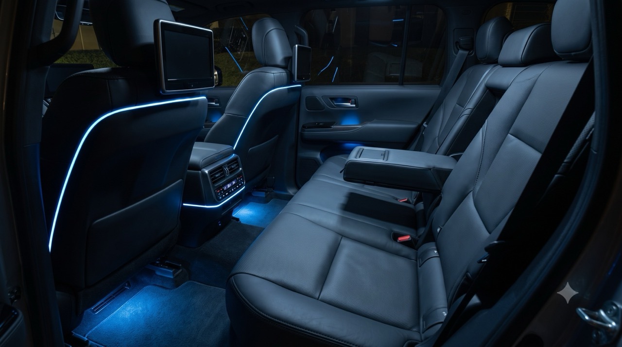 Toyota Land Cruiser mit Ambientebeleuchtung