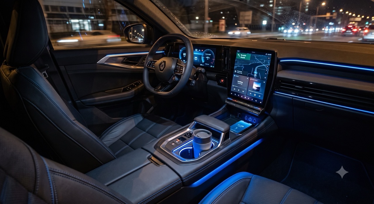 Renault Austral mit Ambientebeleuchtung