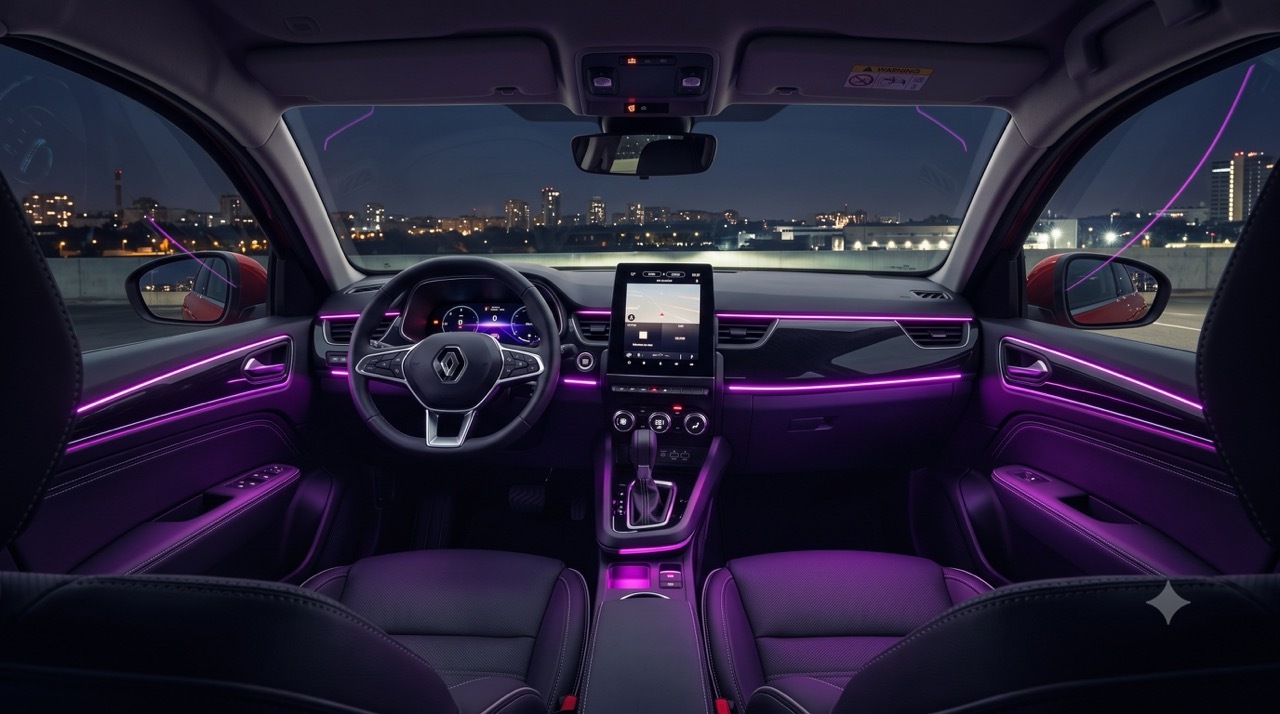 Renault Arkana mit Ambientebeleuchtung