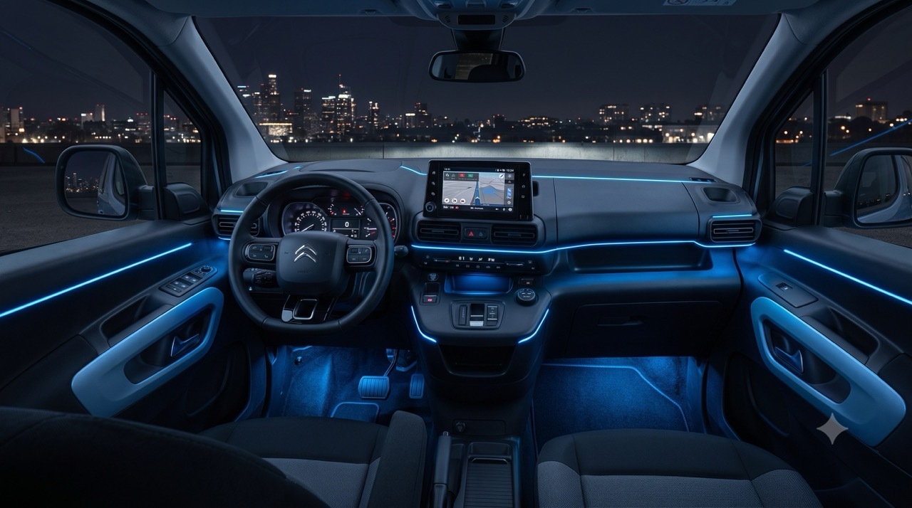Citroen Berlingo  mit Ambientebeleuchtung