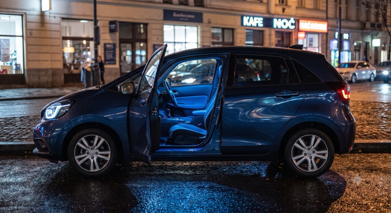 Honda Jazz mit Ambientebeleuchtung