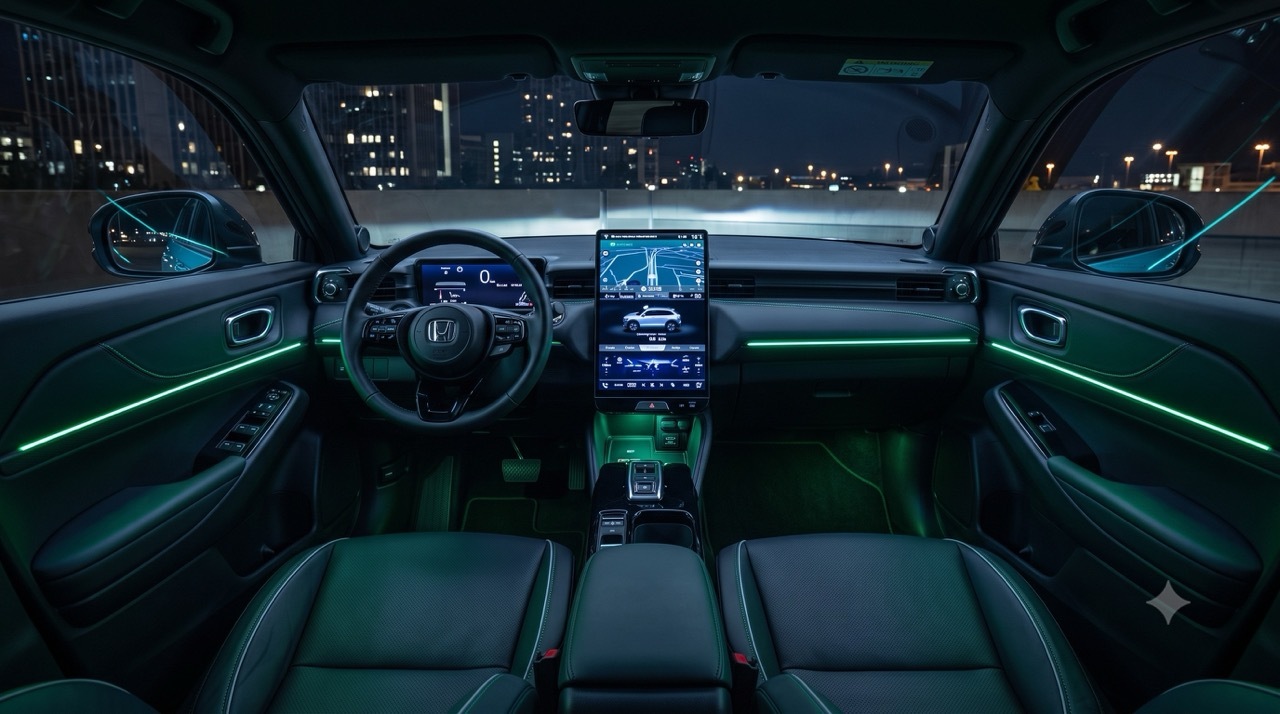 Honda E:NY1 mit Ambientebeleuchtung
