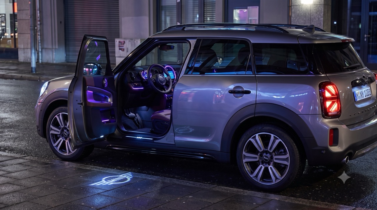 MINI Countryman mit Ambientebeleuchtung