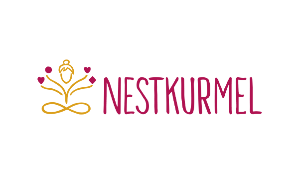 Logodesign für Familienbegleitung Nestkurmel von Werbetexter Daniel Kaesmacher 