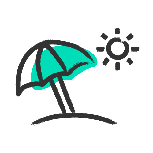 Plus bank holidays
Option to buy additional leave (up to 5 days)
Additional days leave per year of service (maximum of 30 days leave)