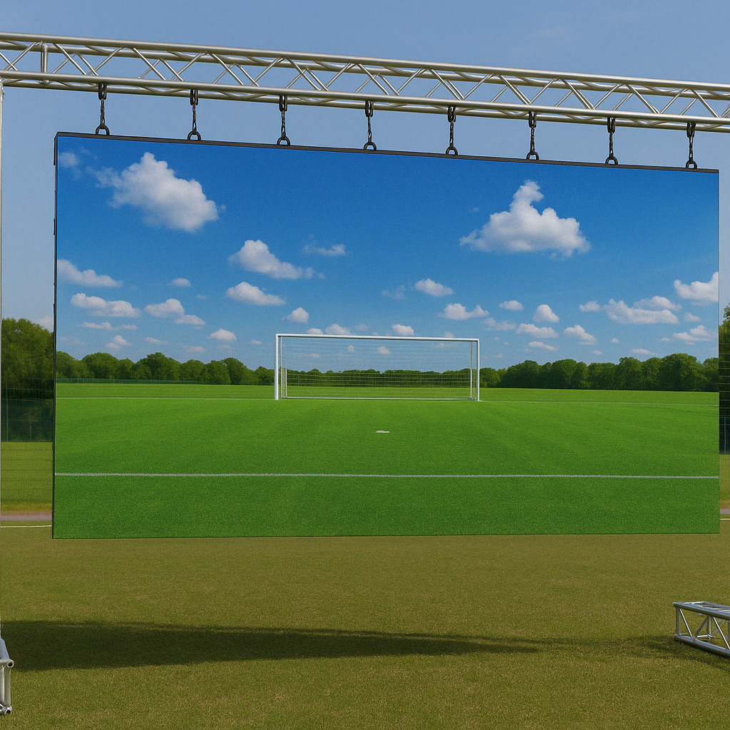 21m² Messewand im Rohaufbau